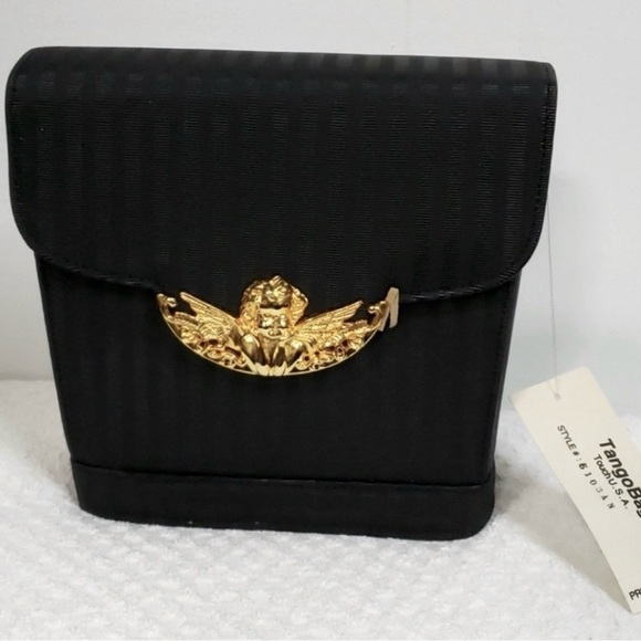 Tango Creations Valentines NWT Y2K VTG Vegan Cherub Shoulder Bag Crossbody Purse - Picture 2 of 15